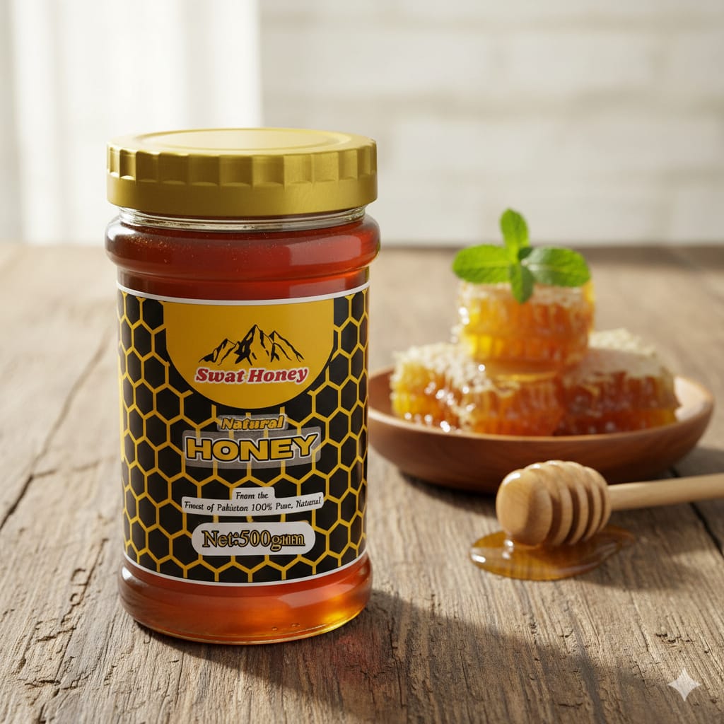 Swat Honey Organic Raw Honey | Buy Online 500GRM My Store