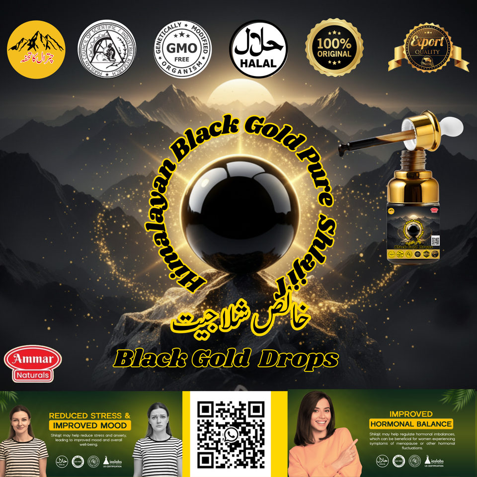 Buy Black Gold Shilajit Drops 30ml
