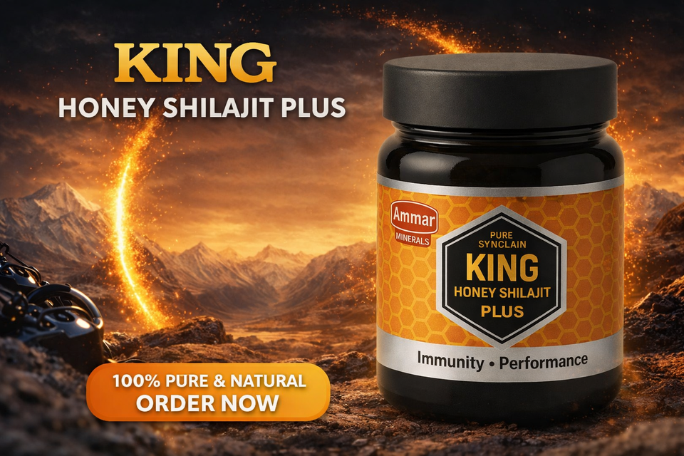 King Honey Shilajit Plus Swat Honey